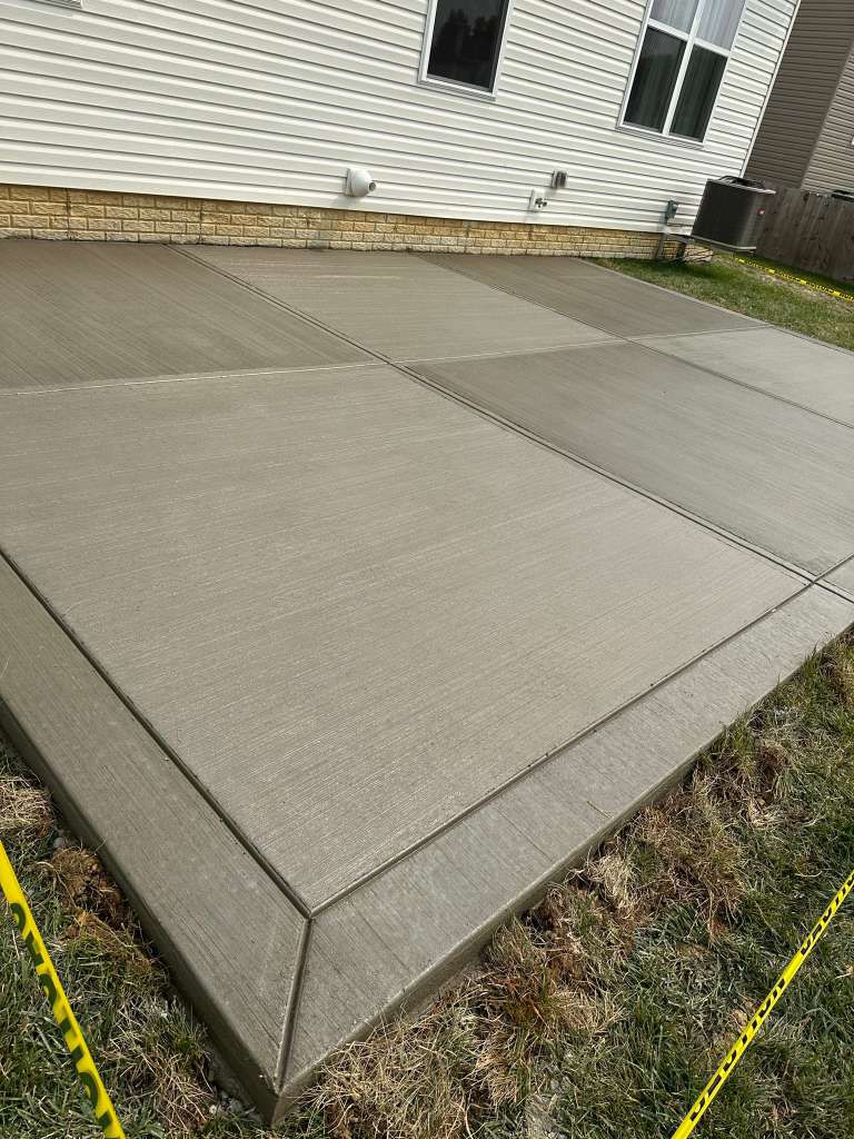 Rear Patio Slab